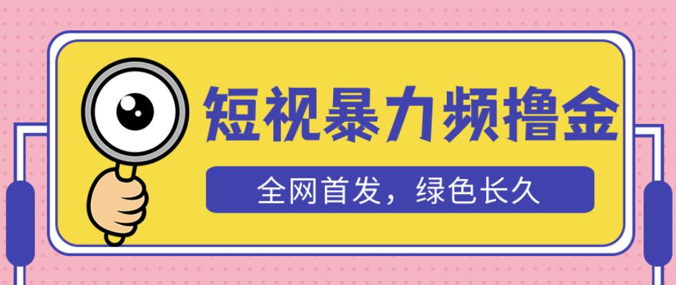 外面收费1680的短视频暴力撸金，日入300+长期可做，赠自动收款平台-第一资源库