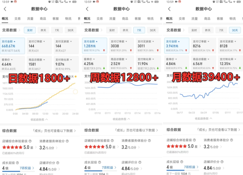 拼多多虚拟电商训练营月入30000+你也行，暴利稳定长久，副业首选-第一资源库